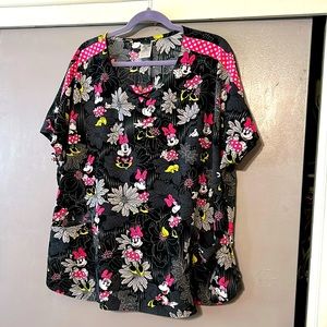 Disney scrub top